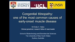 Titinopathy Webinar with Dr Emily Oates Pediatrician and Clinical Geneticist [upl. by Haukom]