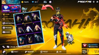 Season 1 To All Elite Pass Free Fire  Full Collection  MYT [upl. by Annelg]