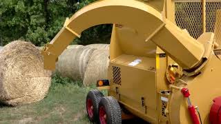 BaleBuster 2574 Bale Processor by HayBuster [upl. by Aikemet]