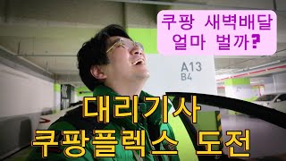 대리운전기사 쿠팡플렉스 도전 새벽배달 얼마 벌까 [upl. by Melvina]