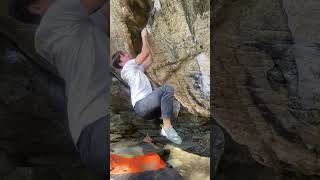 The Pond Cave Traverse v4 Lincoln Woods [upl. by Eivod192]