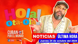 Alex Otaola en vivo últimas noticias de Cuba  Hola OtaOla jueves 24 de octubre del 2024 [upl. by Ingemar]