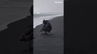 Black Sand Beach Iceland [upl. by Iduj]