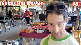 Guitar Flea Market 6  Spotting Fake Guitars and High Prices [upl. by Socher54]