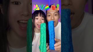 Giant Doritos amp Takis ChallengeMUKBANG ASMR🥵shorts mukbang asmr [upl. by Ahsaele]