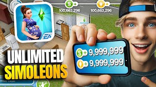 NEW Sims Freeplay UNLIMITED SIMOLEONS Glitch in 2024  Sims FreePlay HACKMOD iOS Android [upl. by Izy]