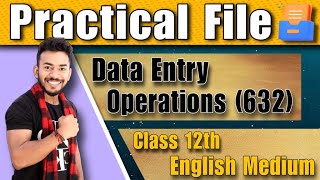 NIOS Class 12th Data Entry Operation 632 Solved Practical  NIOS Class 12th Solved Practical [upl. by Lord547]