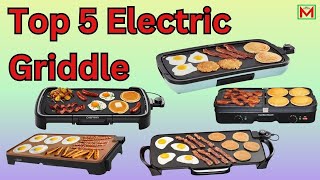 Best Electric Griddles in 2024  Flat Top Electric Griddle Reviews [upl. by Doownyl]