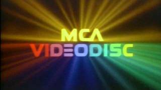 MCA VideoDisc bumpers including end and start of sides [upl. by Aihseit]