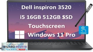 Dell Inspiron Touchscreen Laptop 156quot FHD Touch Intel Core i51155G7 16GB RAM Review [upl. by Cecelia]