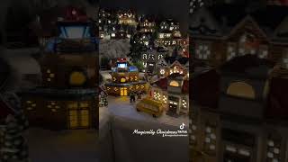 Tour A Magical Christmas snow Village [upl. by Machutte]