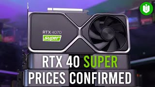 RTX 4080 SUPER 4070 Ti SUPER 4070 SUPER Final Specs Performance Prices Release Dates [upl. by Eillah354]