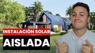 ¿Cuáles son las Partes de una Instalación Fotovoltaica Aislada [upl. by Norek]