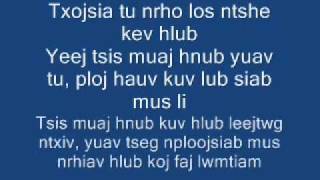 Hmong Karaoke  Boun Me Lis  txoj sia tu nrho los tseem hlub [upl. by Leuqcar]