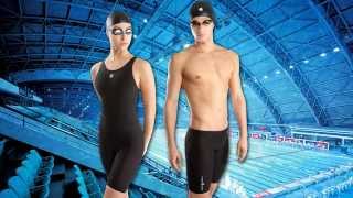 Mad Wave Bodyshell Kneeskin  FINA Approved Racing Swimwear [upl. by Ellatsirhc]