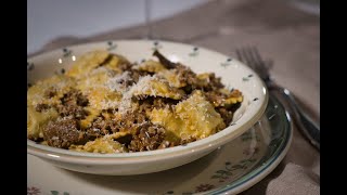 PORCINI MUSHROOMS RAVIOLI Video Recipe [upl. by Nadine]