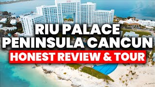 Hotel Riu Palace Peninsula Cancun All Inclusive  HONEST Review amp Full Tour [upl. by Aracal267]