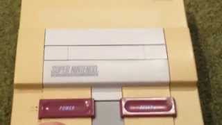 Trying Salon Care 40 creme to fix remove yellow plastic on Nintendo SNES console [upl. by Yenruoj]