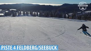 Skigebiet FeldbergSeebuck Piste 4 quotFamilienabfahrtquot [upl. by Dnaltruoc]