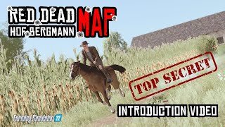 Hof Bergmann  Red Dead Hof Bergmann Map fs22 fs25 rdr2 [upl. by Huxley]