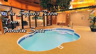 The Sybaris Paradise Swimming Room Suite Tour [upl. by Theresa]