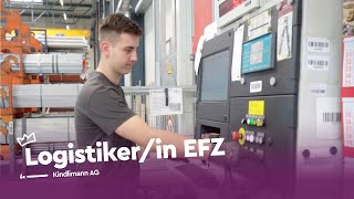 Logistikerin EFZ in Aktion  Kindlimann AG  Lehrstellenvideo  Yousty [upl. by Ayom]