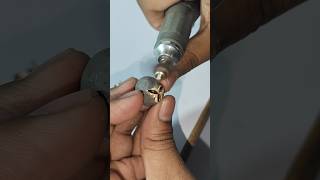 How to make gold jewellery design goldjewellerymaking ring jewellrymaking goldaccessories [upl. by Ellened]