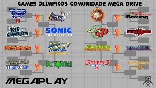 Games Olímpicos CMD MegaPlay  4º rodada quartas de finais [upl. by Dallman294]