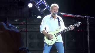 Van Halen Drop Dead Legs live in San Bernadino Ca July 11 2015 3rd row pit HD [upl. by Evannia84]