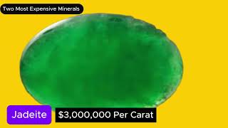 Two Most Expensive minerals in the world  Diamond  Jadeite   3000000 per Carat  Minerals [upl. by Laenej]