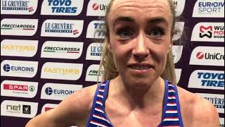 Eilish McColgan after tough night in Rome [upl. by Danelle]