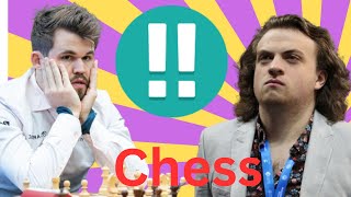 Great Hans Niemann vs Magnus Carlsen 1000 [upl. by Bravin]