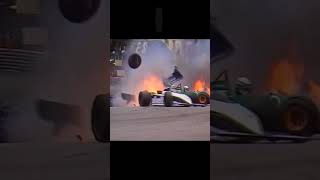 Patrese vs Piquets Fiery Crash 1985 [upl. by Geier426]