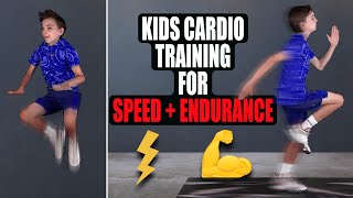 quotGET FASTquot KIDS WORKOUT Kids Exercises To Build Speed amp Endurance [upl. by Ellekcim738]