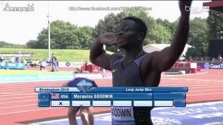 Marquise Goodwin 842m Birmingham 2016 [upl. by Flanna]