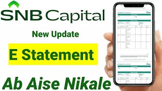 Alahli Bank Account Statement kaise Nikale How To Download SNB Account Statement Online  SNB Bank [upl. by Hammond]