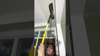 Drywall mudding with Advance tools Smooth finishes viral shorts drywall [upl. by Twila]