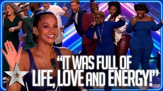 AMAZING Gospel Choir spread LOVE and JOY  Unforgettable Audition  Britains Got Talent [upl. by Vidal]