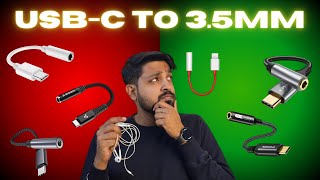 USBC to 35mm Adapters  For Samsung Apple OnePlus amp More [upl. by Sethi]