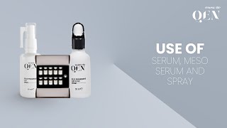 Must de QEN Use of Serum Meso Serum and Spray [upl. by Adnawt]