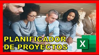 👉PLANIFICADOR de PROYECTOS en EXCEL 💚 [upl. by Warren365]