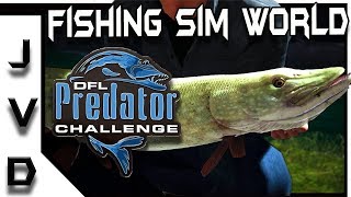 FISHING SIM WORLD Gameplay  Predator Challenge 1  Hunting Northern Pike  PC PS4 Xbox One [upl. by Anaet956]