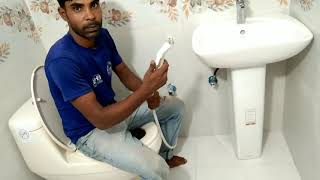 commode toilet use karne ka tarikahow to basic use toilet [upl. by Lanie764]