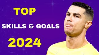 Cristiano Ronaldo 2024  TOP skills and goals   CR7 best goals  Legendary  HD Pt04 ronaldo [upl. by Lagas]