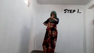 Tutorial Pakai Kain Batik Tenun Jadi Rok [upl. by Aletha321]