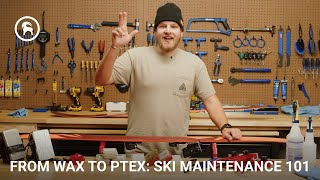 From Wax To Ptex Ski Maintenance 101 [upl. by Yorick]