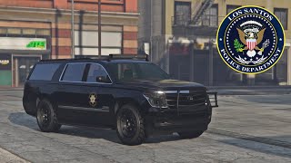 GTA Online  Granger 3600LX Police Car Build SUBURBAN POLICE SUV [upl. by Nyleahs577]