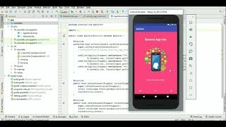 Android Tutorial How to add Intro Slider in your android app using AppIntro Library [upl. by Nibram]