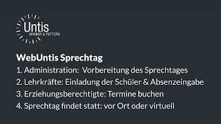 WebUntis Sprechtag [upl. by Anawait]