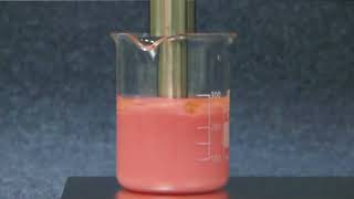 Ultrasonic Emulsifying of Oil in Water using Hielscher UP400St Sonicator [upl. by Nelrsa837]